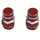 BOUCHON DE VALVE SCOOT/CYCLO REPLAY VS 6 PANS ROUGE  (PAIRE)
