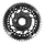 PLATEAU ROUTE DIRECT MOUNT POUR SRAM ORIGINE 48/35DTS INTERIEUR+EXTERIEUR RED 2x12V. ALU NOIR
