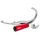 POT 50 A BOITE VOCA CHROMED POUR DERBI 50 SENDA, GPR/APRILIA 50 RS4/GILERA 50 SMT, RCR  (PASSAGE BAS - SILENCIEUX ALU ROUGE)