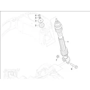 Suspension arrière - Amortisseur/s