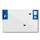 PLASTIC STRIP FOR BLANK PVC LICENSE PLATE (MOTORBIKE FORMAT 210X130)-DEPT 43/EUROPE (SOLD PER UNIT)