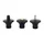 ADAPTATEUR ROUE AXE TRAVERSANT AVANT/ARRIERE PONT ELEVATEUR/PIED REPARATION VELO OFFICINE PAROLIN AGILIS REF 148240 /179841 (KIT) -GIST