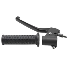 POIGNEE DE FREIN SCOOT ADAPTABLE PIAGGIO 50 TYPHOON 1997>, NRG 1997>, FLY 2006>, VESPA LX 2005>, 50-125 LIBERTY 2004> GAUCHE  -DOMINO-