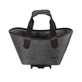 PANIER/SAC A MAIN VELO RACKTIME AGNETHA 2.0 GRIS FIXATION PORTE BAGAGE (L 34cm x L 26cm x h 37cm)  - COMPATIBLE SYSTEME RACKTIME SNAPIT 2.0 (NOUVELLE VERSION APRES 2021 MONTE CHEZ SCOTT)