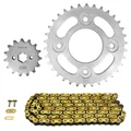 CHAIN AND SPROCKET KIT FOR HONDA 125 MSX 2013>2017, MSX ABS 2017>2020  420  15x34  (REAR SPROCKET Ø 58/90/8.5)  (OEM SPECIFICATIONS)  -AFAM-