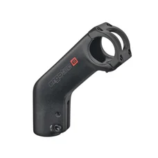 STEM FOR MTB/URBAN/TREKKING - ERGOTEC HIGH BARRACUDA I Angled 45°- BLACK AMUMINIUM Ø 28.6 mm- FOR HANDLEBAR Ø31.8 mm Lg 90 mm (APPROVED LEVEL 6  For fork 1"1/8