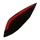 AUTOCOLLANT/STICKER/DECOR GARDE BOUE ARRIERE ORIGINE PIAGGIO 50 GILERA SMT/RCR 2013> ROUGE  -2H000007-