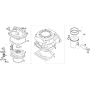 Cylindre - cul - piston
