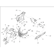 Garde-boue Av.-Embasement