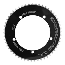 CHAINRING FOR TRACK BIKE 5 ARMS - Ø144 TA FULL TRACK 53 Teeth- BLACK ALU 7075 FOR CHAIN 3.17mm (1"1/8)