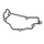 GASKET FOR OIL HOUSING "PIAGGIO GENUINE PART" COMMON FOR SCOOTER 50cc 4stroke  -969132-
