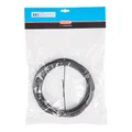 GAINE DE DERAILLEUR ELVEDES NOIR CARBONE 4,1 mm (ROULEAU DE 10M) TRESSE AVEC LINER ANTI-FRICTION