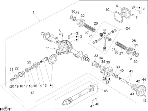 Transmission arrière
