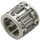 CAGE A AIGUILLES DE PISTON 10x14x13 CAGE STANDARD ADAPTABLE MBK 50 BOOSTER, NITRO, OVETTO 2T, STUNT/YAMAHA 50 BWS, AEROX, NEOS 2T, SLIDER/MALAGUTI 50 F12 (COLORI ARGENT)  -P2R-