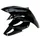 FRONT MUDGUARD FOR SCOOT MBK 50 BOOSTER NG, ROCKET/YAMAHA 50 BWS BUMP, SPY -GLOSS BLACK-
