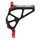 CACHE PIGNON 50 A BOITE VOCA RACING POUR MINARELLI 50 AM6/BETA 50 RR/RIEJU 50 MRT/SHERCO 50 SM-R, SE-R ALU CNC NOIR/ROUGE
