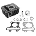 CYLINDRE SCOOT ADAPTABLE PIAGGIO 50 ZIP S 4T 2018>, LIBERTY 3V 4T 2017>, VESPA PRIMAVERA 4T 2017> (3 SOUPAPES) (OEM: 1A010757) -P2R FONTE