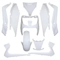 CARROSSERIE/CARENAGE MAXISCOOTER ADAPTABLE YAMAHA 125-250 XMAX 2006>2009 / MBK 125-250 SKYCRUISER 2006>2007 BLANC BRILLANT (KIT 10 PIECES)  -P2R-