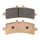 PLAQUETTE DE FREIN CL BRAKES POUR APRILIA 1000 RSV4 2009> AV / DUCATI 1100 HYPERMOTARD 2010> AV, 1098 STREETFIGHTER 2009> AV  (1 JEU DE 2 PLAQUETTES) (1185 C60 SPORT METAL FRITTE)