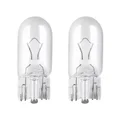 AMPOULE/LAMPE STANDARD 12V  5W CULOT W2,1x9,5d NORME W5W T10 WEDGE BLANC (FEU DE POSITION) (BLISTER DE 2)  -OSRAM-