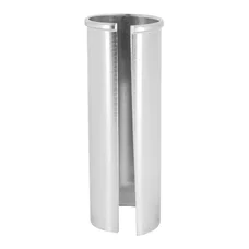 SEAT POST REDUCER 25,4 > 26,8 mm Lg 80 mm ALUMINIUM SILVER