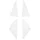 CABOCHON CLIGNOTANT SCOOT ADAPTABLE PEUGEOT 50 SPEEDFIGHT 2 AV+AR TRANSPARENT (x4) -REPLAY