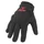 GANTS PRINTEMPS/ETE ADX STREET AVEC COQUE NOIR/ROUGE  T 8 (S)  (HOMOLOGUE EN 13594:2015)
