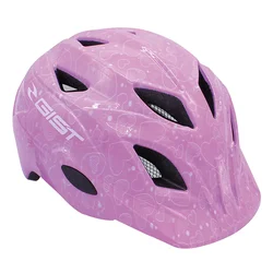 CASQUE VELO ENFANT GIST WELLY ROSE AVEC MOTIFS TAILLE 47-52cm AVEC MOLETTE (VENDU SUR CARTE)