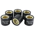 GALET/ROULEAU MAXISCOOTER MAGNETI MARELLI 19x17  15,5g (x6)  POUR PIAGGIO 125 BEVERLY, FLY, LIBERTY, MP3, YOURBAN VESPA LX ET GTS, X10, X9, X8, X7, X-EVO/APRILIA 125 SPORTCITY, SCARABEO