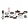VARIATEUR SCOOT MALOSSI OVER RANGE ALUMINIUM POUR MBK 50 BOOSTER, NITRO/YAMAHA 50 BWS, AEROX/APRILIA 50 SR/MALAGUTI 50 F12 (TRANSMISSION COMPLETE OVER RANGE)