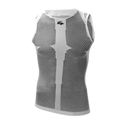 SOUS MAILLOT GIST SANS MANCHES SMANICATO AERO BLANC/NOIR L/XL -0051