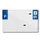 PLASTIC STRIP FOR BLANK PVC LICENSE PLATE (MOTORBIKE FORMAT 210X130)-DEPT 971/EUROPE (SOLD PER UNIT)