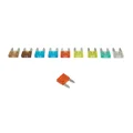 FUSIBLE PLAT ENFICHABLE MINIATURE 5 / 7,5 / 10 / 15 / 20 / 25 / 30A  (ASSORTIMENT SACHET DE 10)  -FLOSSER-