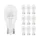 AMPOULE/LAMPE STANDARD 12V 16W CULOT W2,1x9,5d NORME W16W T15 WEDGE (FEU DE POSITION-CLIGNOTANTS) (BOITE DE 10)  -FLOSSER-