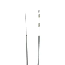 CABLE D'EMBRAYAGE CYCLO UNIVERSEL COMPLET 2M AVEC GAINE GRIS  -SELECTION P2R-