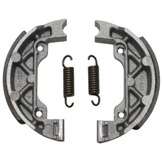 BRAKE SHOE FOR MOPED MBK 51 -FRONT+REAR- (Ø  80mm - HONEYCOMB) (SOLD IN PAIRS)