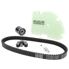 KIT ENTRETIEN MAXISCOOTER ADAPTABLE PIAGGIO 125 MP3 2006>, X8 2005>2007 (PACK 5 PIECES) -SELECTION P2R STANDARD