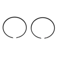 PISTON RING FOR SCOOT - AIRSAL for MBK 50 OVETTO 2 stroke, MACH G/YAMAHA 50 NEOS 2 stroke, JOG/APRILIA 50 SR/MALAGUTI 50 F10, F12  (For cast iron cylinder) (PAIR)