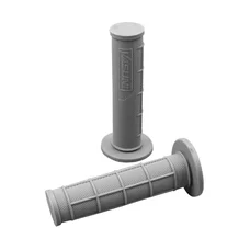 REVETEMENT POIGNEE YASUNI MOTO OFF ROAD PRO RACE GRIS CLOSED END 120mm (PAIRE)