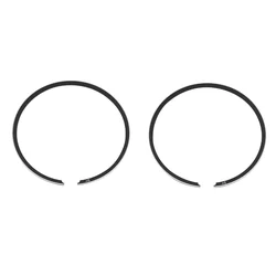 PISTON RING FOR SCOOT - AIRSAL for MBK 50 OVETTO 2 stroke, MACH G/YAMAHA 50 NEOS 2 stroke, JOG/APRILIA 50 SR/MALAGUTI 50 F10, F12  (For cast iron cylinder) (PAIR)