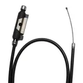 TRANSMISSION THROTTLE CABLE FOR SCOOT MBK 50 BOOSTER, BOOSTER NG, ROCKET, NITRO/YAMAHA 50 BWS, BUMP, SPY, AEROX (SECONDARY)