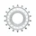 SPROCKET FOR TRACK MICHE 18T. MONOBLOC  -Threated 3.30

