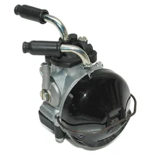CARBURATEUR DELLORTO SHA 16/16 C (MONTAGE RIGIDE - SANS GRAISSAGE - STARTER A CABLE - AVEC FILTRE A AIR) (REF 2150)