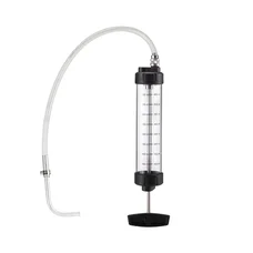 SERYNGE FOR HYDROCARBONS - PRESSOL - CLEAR - GRADUATED  500 ml WITH HOSE/CURVED NOZZLE (SOLD PER UNIT)