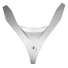 CACHE SUPERIEUR DE FACE AVANT ORIGINE PIAGGIO 125-250-300-400-500 MP3 2014< GRIS 738/A  -62443200F2-