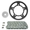 KIT CHAINE ADAPTABLE SUZUKI 600 GSR 2006>2010  525  16x48  (DIAM COURONNE 120/140/10.25)  (DEMULTIPLICATION ORIGINE)  -AFAM-