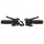 POIGNEE DE GAZ/FREIN CYCLO ADAPTABLE MBK 51 NOIR (PAIRE)  -P2R-