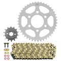 KIT CHAINE ADAPTABLE BENELLI 125 BN 2019>2023 428 14x43 (DEMULTIPLICATION ORIGINE) -JT SPROCKETS