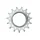 SPROCKET FOR TRACK MICHE 15T. MONOBLOC  -Threated 3.30
