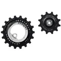 GALET DERAILLEUR TRIPEAK 11-18 DENTS CERAMIC POUR DERAILLEUR 11V. ARGENT COMPATIBLE SHIMANO RD-80xx / 70xx (JEU DE 2)